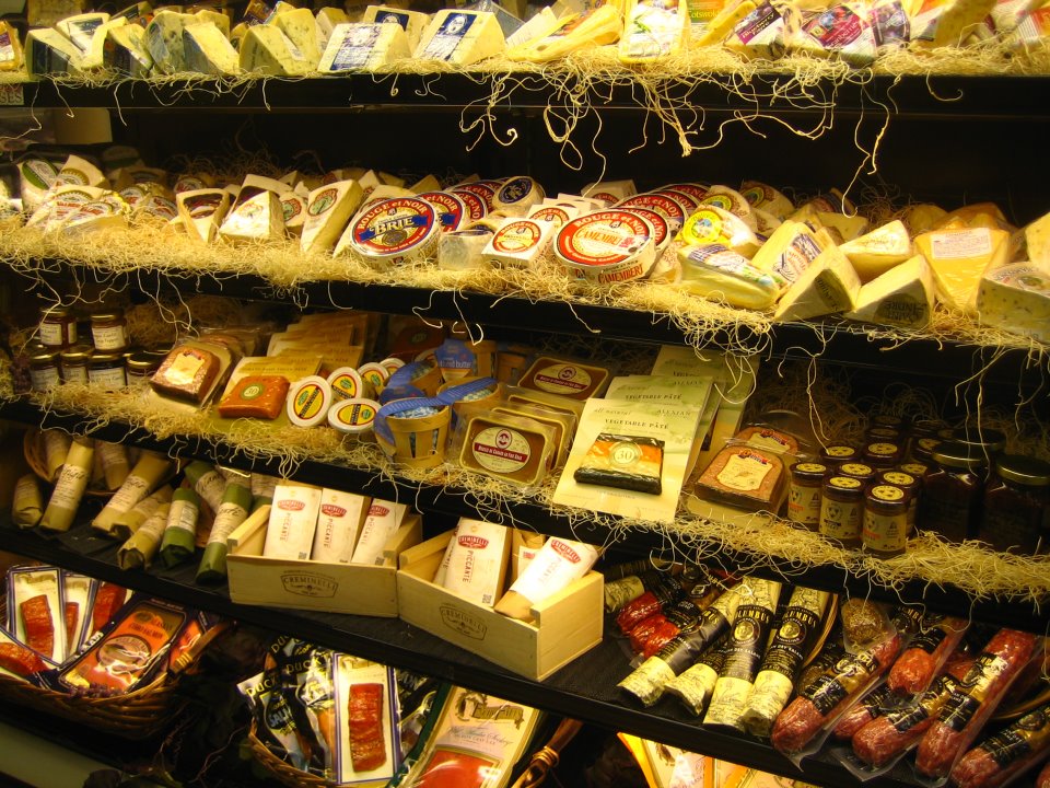 image of different cheeses
