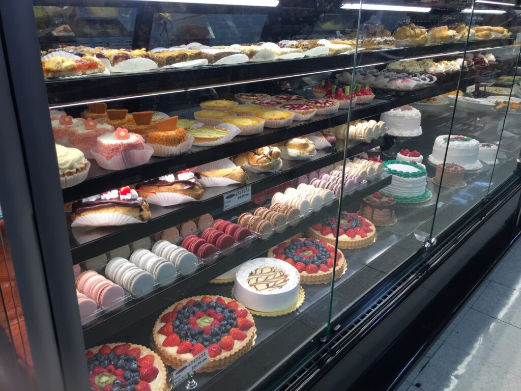 image of bakery case