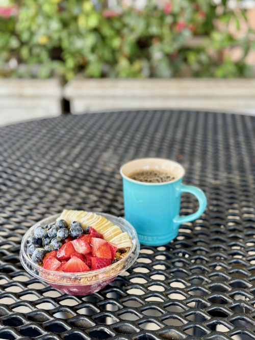 image of fruits and coffee
